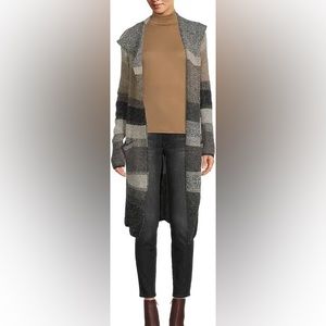 Shawl Coatigan - long sweater cardigan